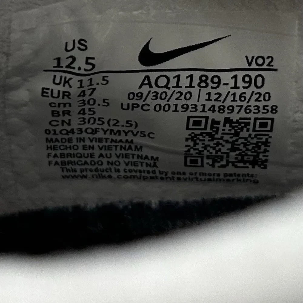 Nike Metcon 5 AQ1189-190 Men's Sz 12.5 White Black Cross Training Gym Shoes Used